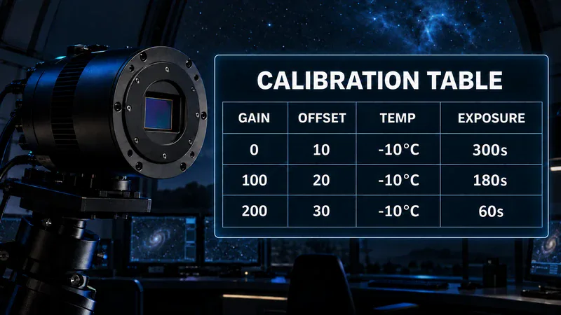 Calibration Table ToupTek ATR2600C
